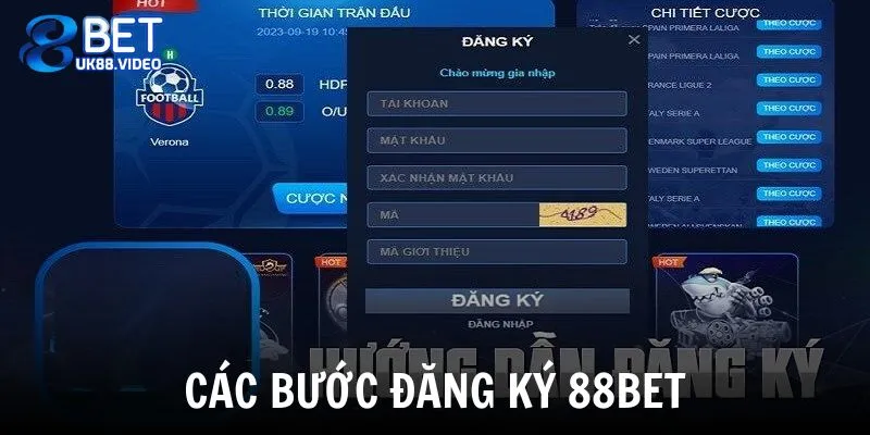Đăng Ký 88BET 2 - Đăng ký với quy trình 3 bước cực đơn giản