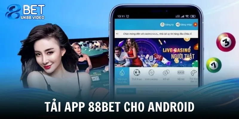 Tải App 88BET 1 - Tải app dễ dàng với trình duyệt Android