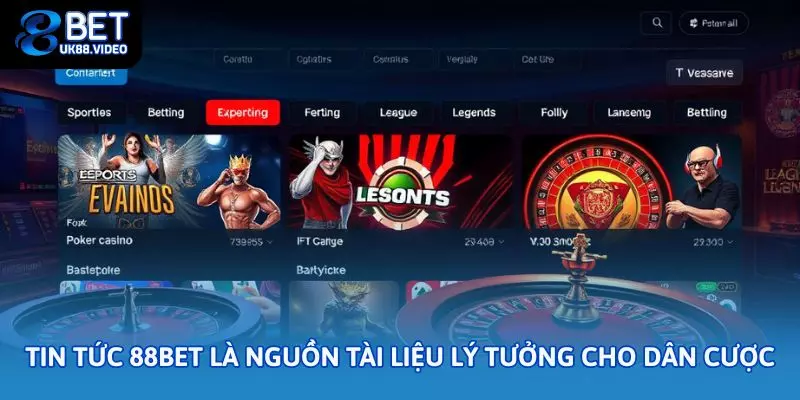 Tin Tức 88bet – Kho Kiến Thức Cá Cược Toàn Diện Cho Người Chơi 2025 2 - Tin tức 88bet là nguồn tài liệu lý tưởng cho dân cược